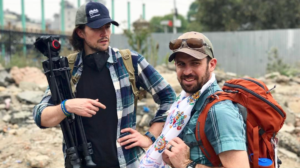 Chris Bombardier with Patrick Lynch in Nepal (March 2017)