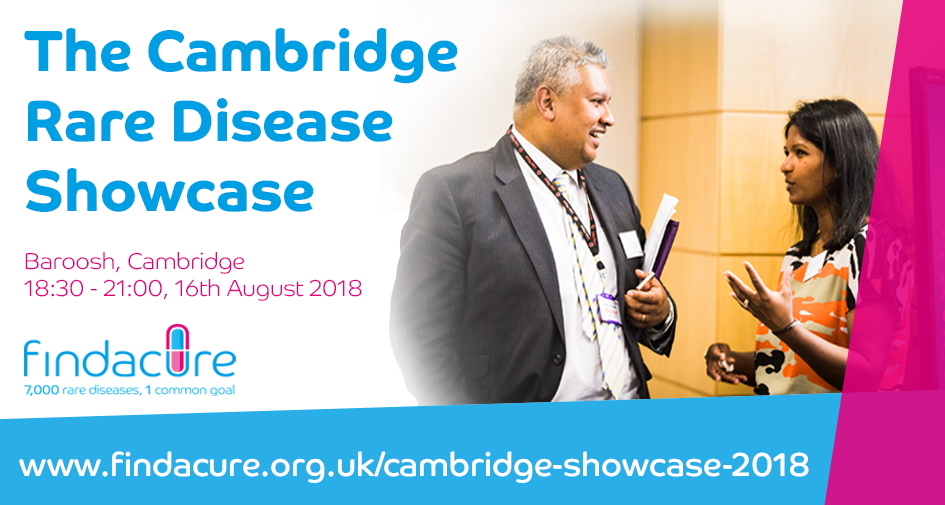 Findacure Cambridge Rare Disease Showcase 2018