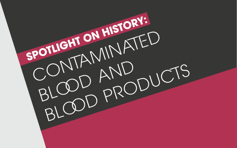 Contaminated blood hero image