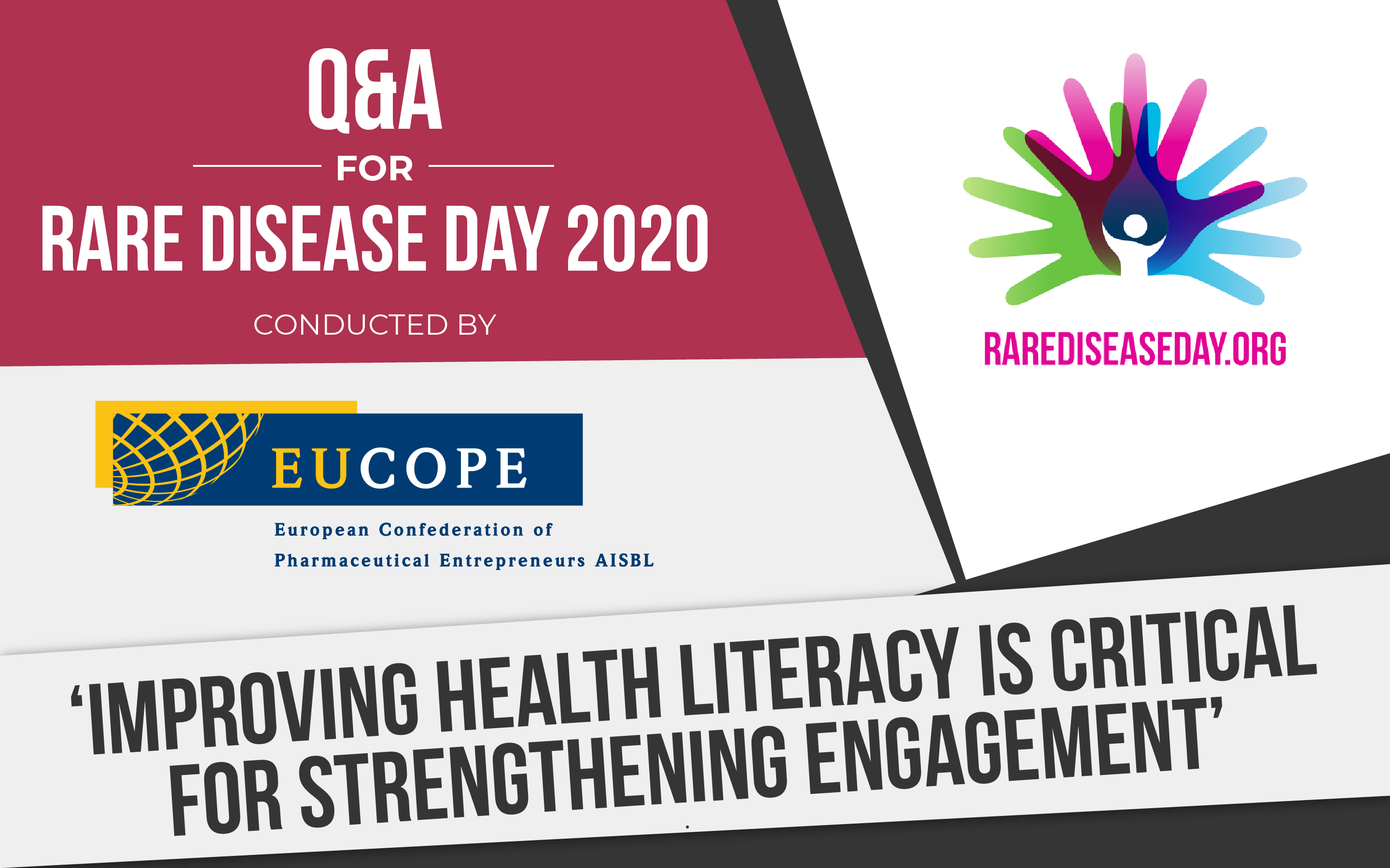 Rare Disease Day 2020 - Q&A by EUCOPE